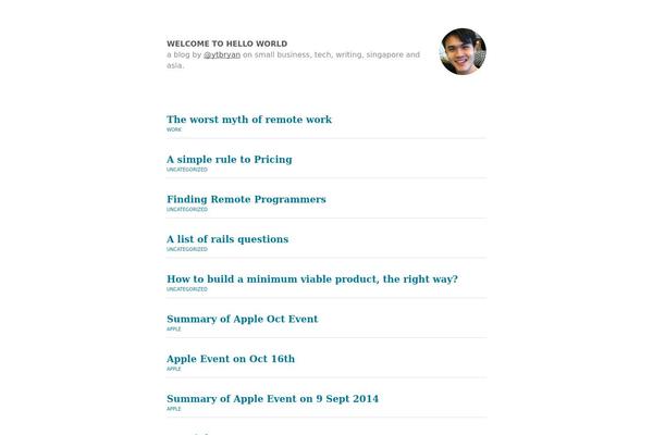 Less theme site design template sample