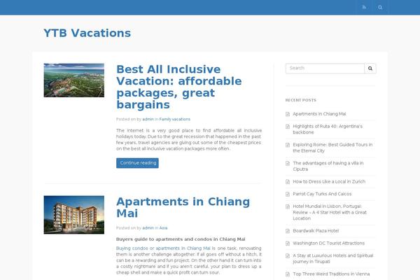 Express theme site design template sample