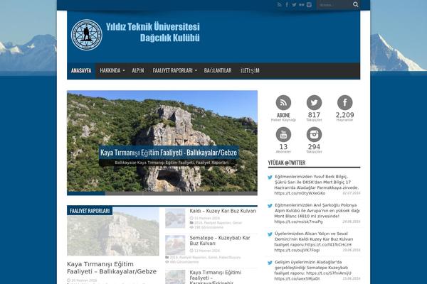 Florance theme site design template sample
