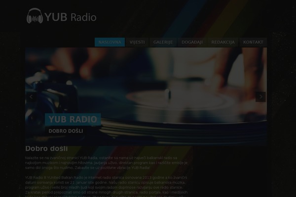Clubber theme site design template sample