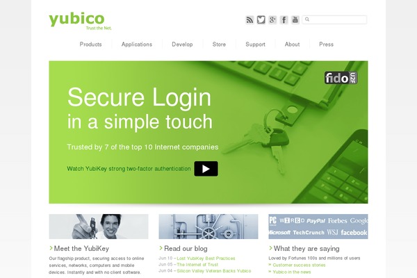 yubicool theme websites examples