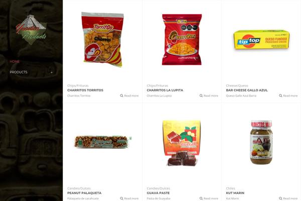 Onyx theme site design template sample