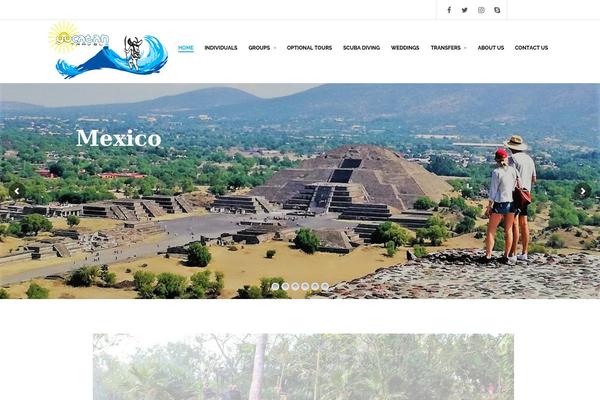 Altair theme site design template sample