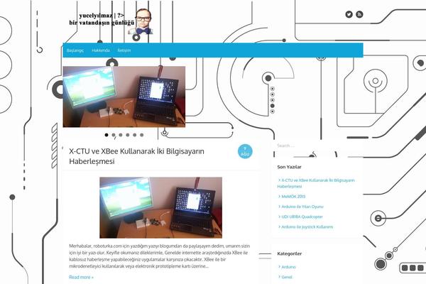 The Box theme site design template sample