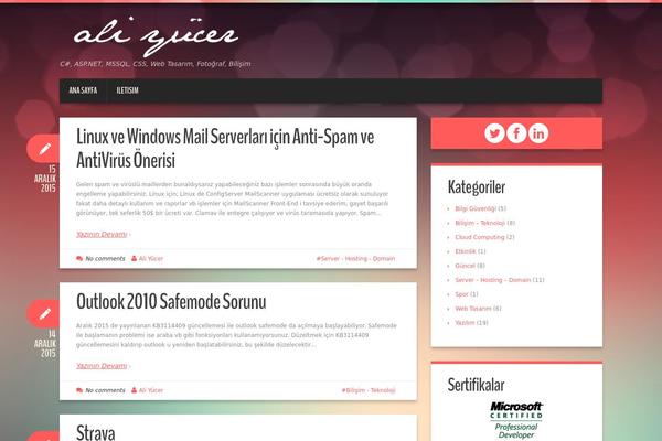 Duena theme site design template sample