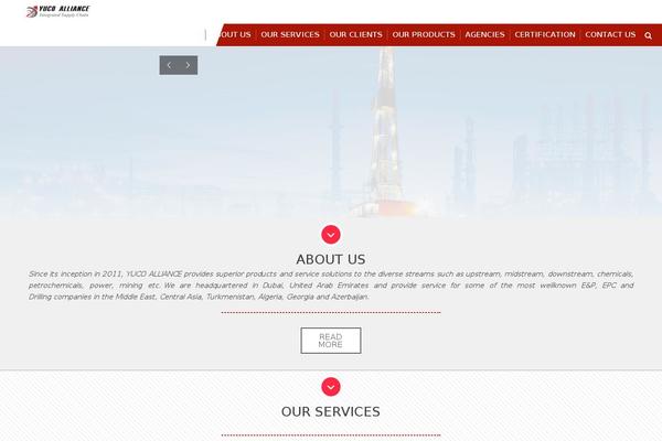 Jupiter Child theme site design template sample