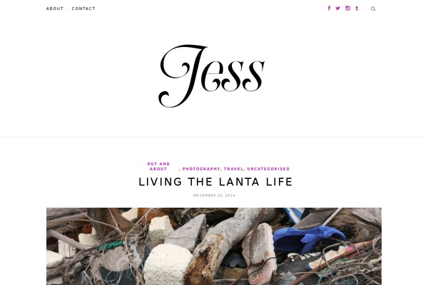 Hemlock theme site design template sample