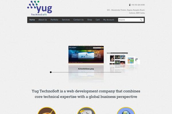BlackBird theme site design template sample