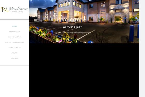 Oshine theme site design template sample