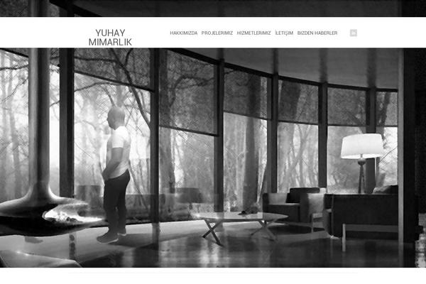 Modernist theme site design template sample
