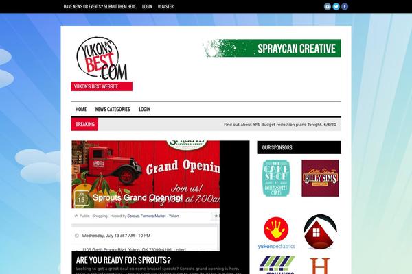 Hades theme site design template sample