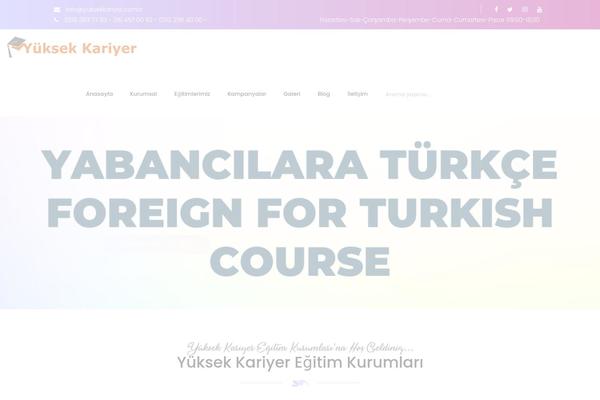 Paradise theme site design template sample