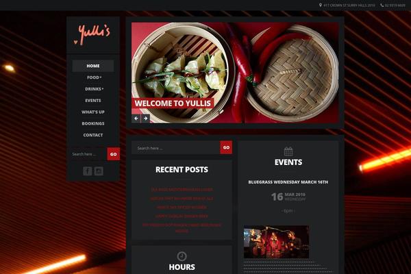 LemonChili theme site design template sample