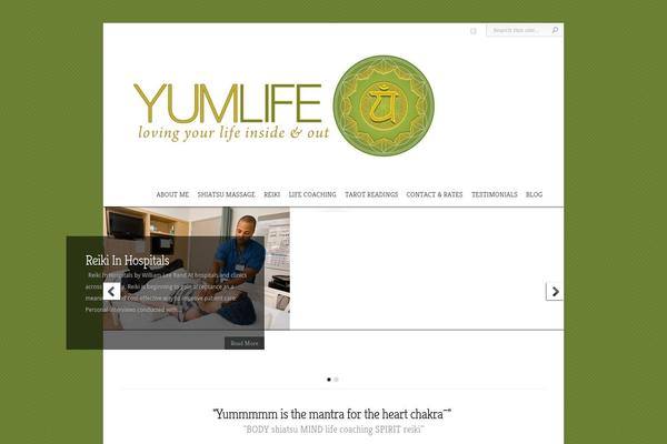 Chameleon theme site design template sample