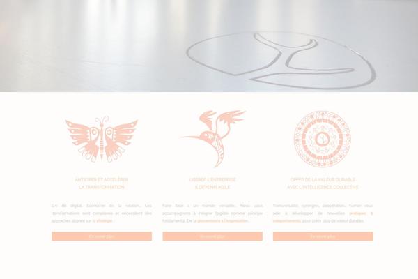 Arctic theme site design template sample