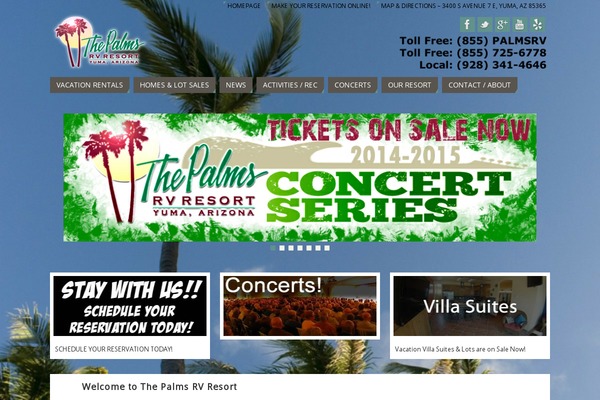 Parabola theme site design template sample