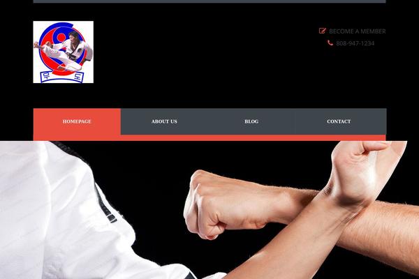 yumartialart.com site used Defaulttheme