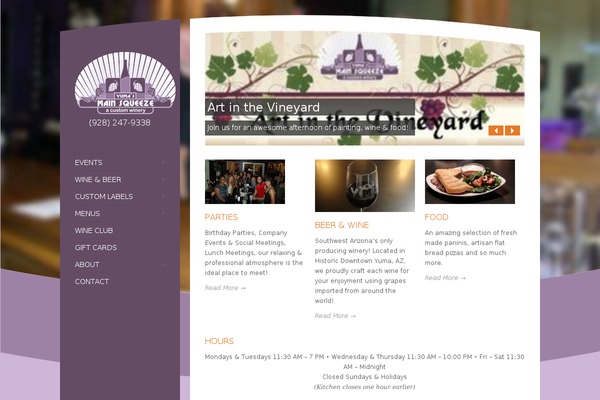 Site using Calpress-pro plugin