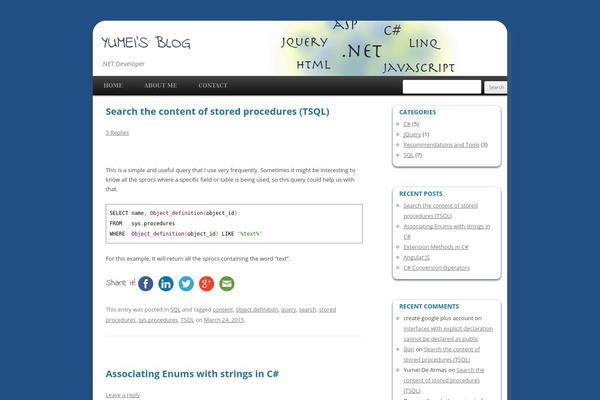 yumeidearmas.com site used Twenty Twelve