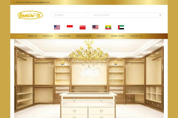 yumeimise.net site used Catch Responsive