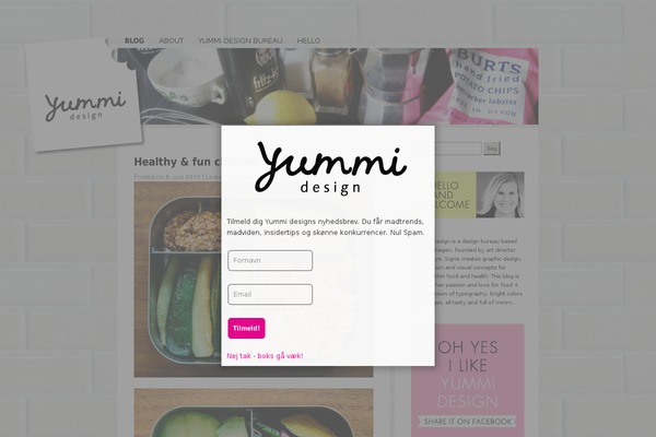 Site using Fancybox plugin