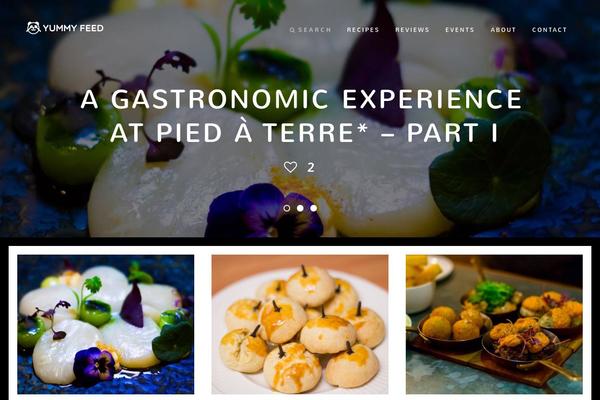 Ness theme site design template sample