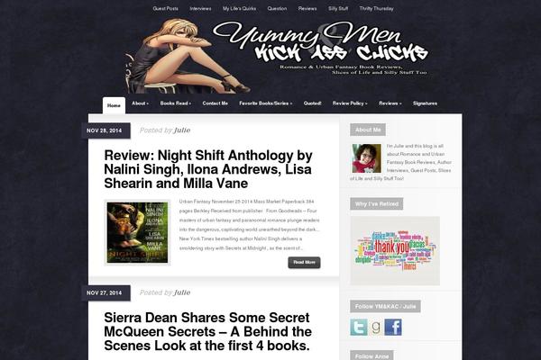 Glow theme site design template sample