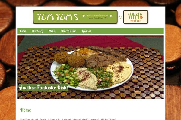 Greek theme site design template sample