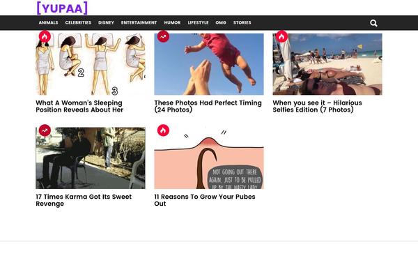 Viral theme site design template sample