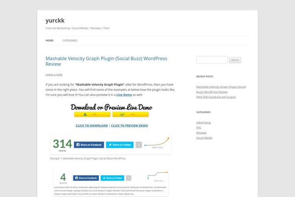 Site using Ctapto plugin