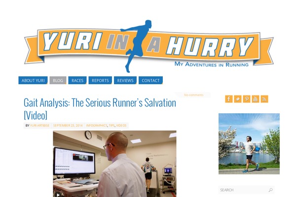 Site using Dailymile Widgets plugin