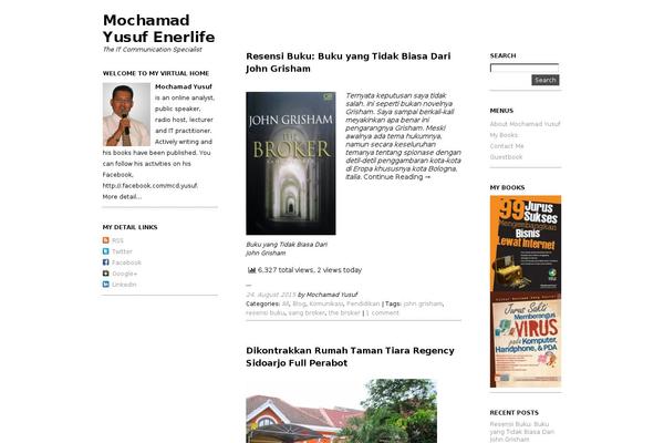 Ari theme site design template sample