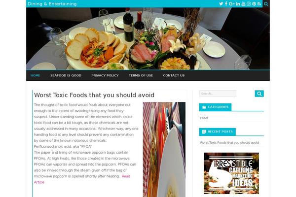 Ribosome theme site design template sample