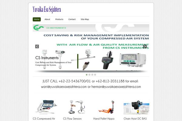Renden theme site design template sample
