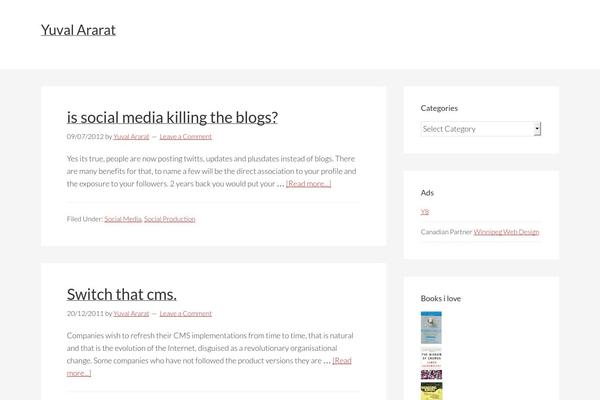 Genesis theme site design template sample
