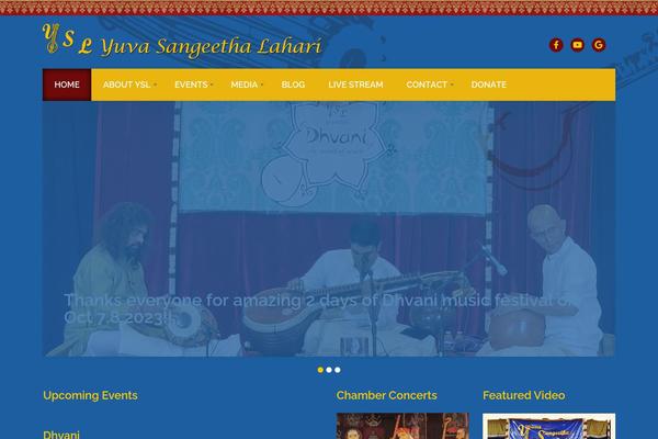 Site using Socials Ignited plugin