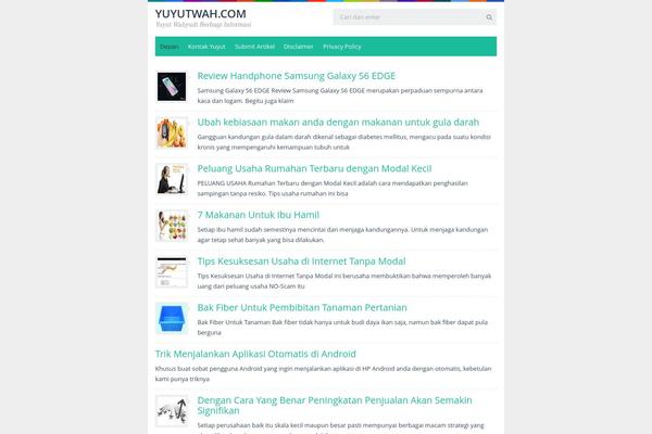 Site using DJD Site Post plugin