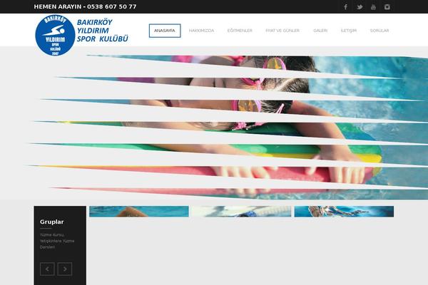 yuzme.net site used Fitness_theme