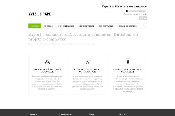 Goodnex theme site design template sample