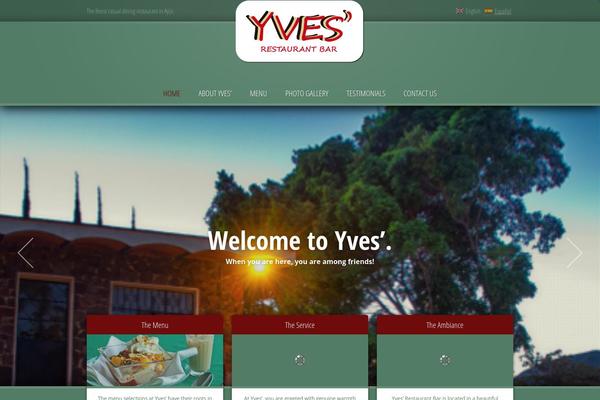 Linguini theme site design template sample