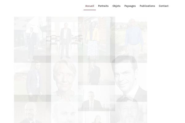 Grandportfolio theme site design template sample