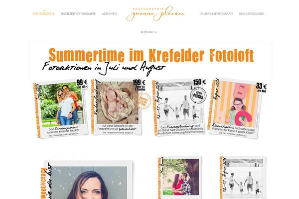 Tripod theme site design template sample
