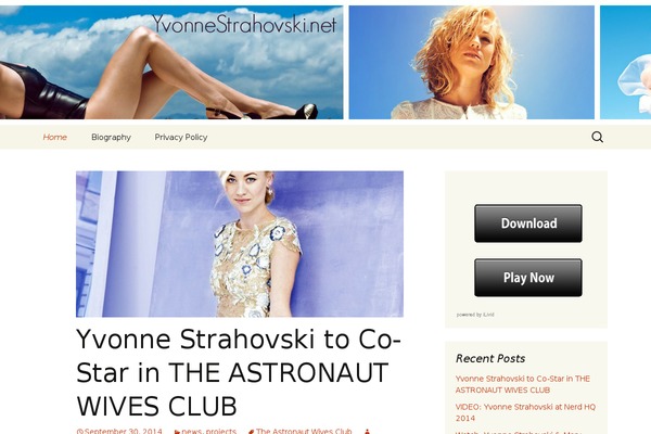 Site using Featured Content Gallery plugin