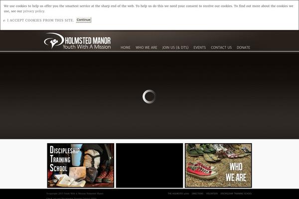 Site using EU Cookie Directive plugin