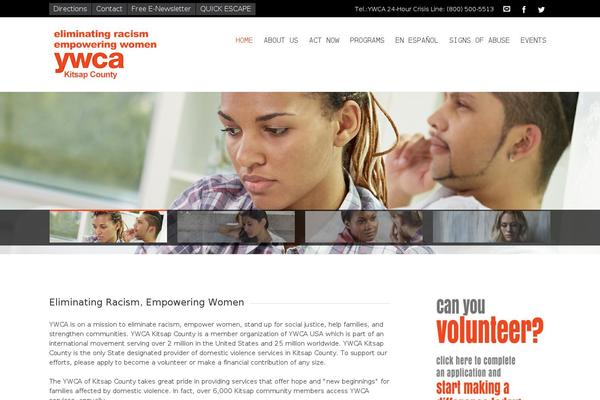 Charitas Lite theme site design template sample