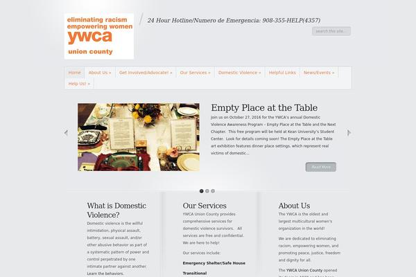 Minimal theme site design template sample