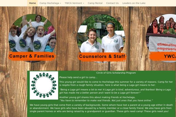 ywcavt.org site used Flat Bootstrap