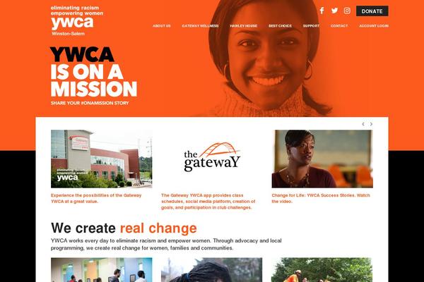 ywcaws.org site used Ywca