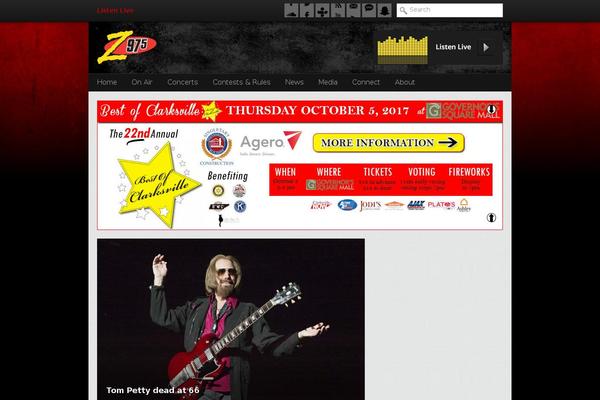 Core theme site design template sample