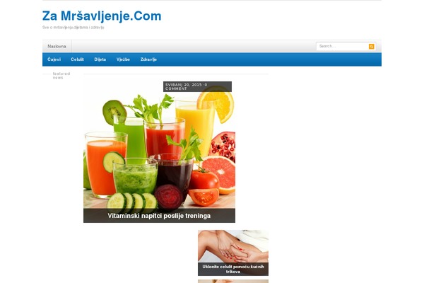 Resizable theme site design template sample